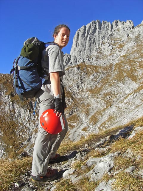 Daniela im Hochsessel (26. Okt.)