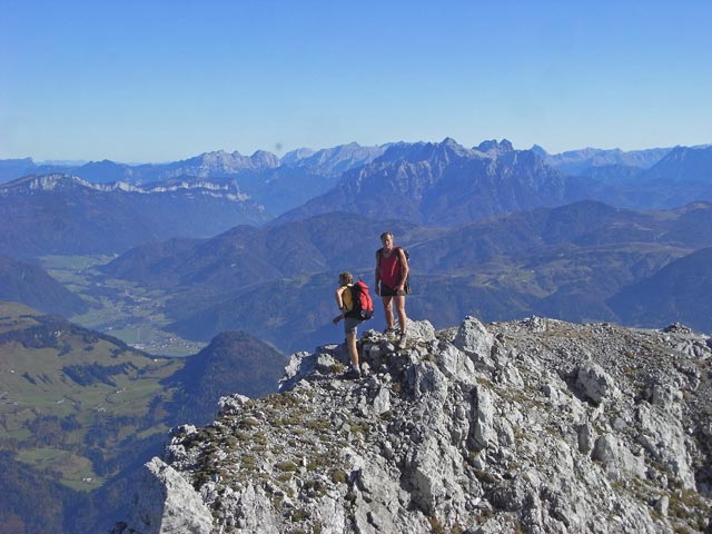 von der Maukspitze Richtung Osten (26. Okt.)