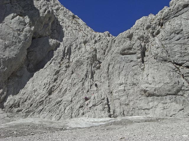 Steilstufe zwischen Niedersessel und Hochsessel (26. Okt.)