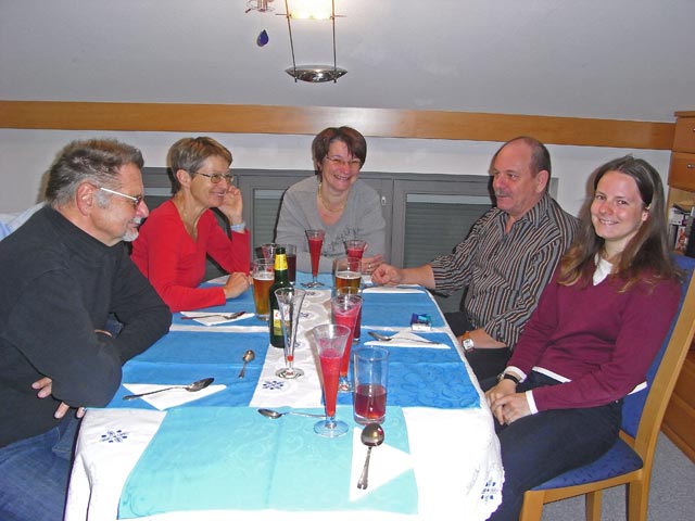 Papa, Mama, Andrea, Wolfgang und Daniela