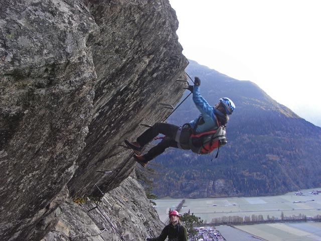 Irene in der Schlüsselstelle
