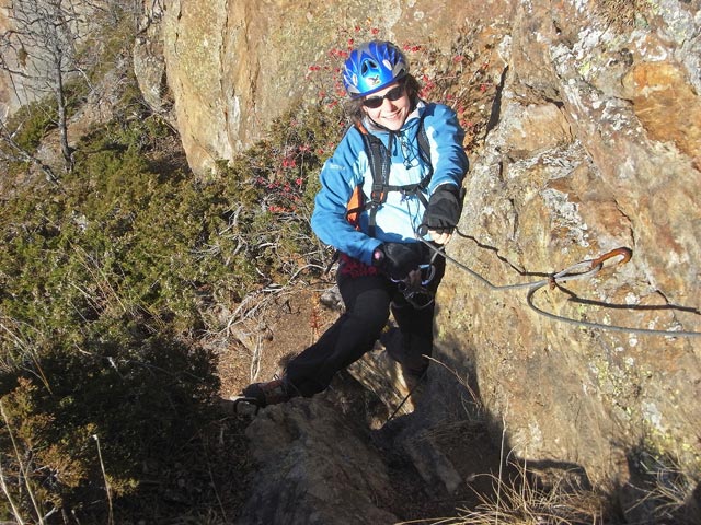 Irene in der Schlüsselstelle