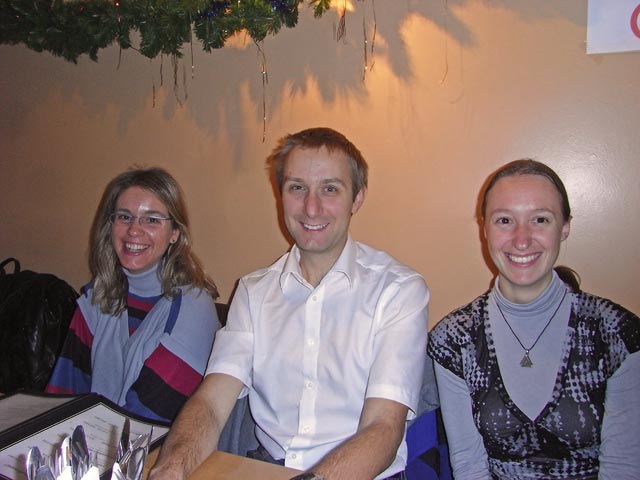 Doris, ich und Carmen im Plutzer Br&auml;u