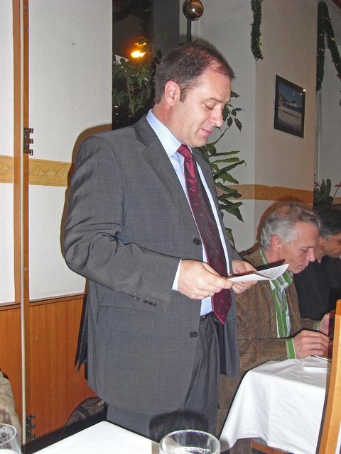 Franz im Gasthaus M&ouml;slinger