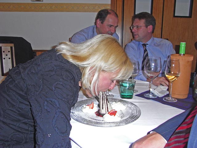 Ursula im Gasthaus M&ouml;slinger