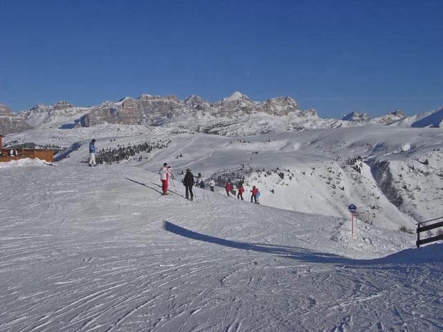 Piste des Sessellifts Campolongo (8. Dez.)
