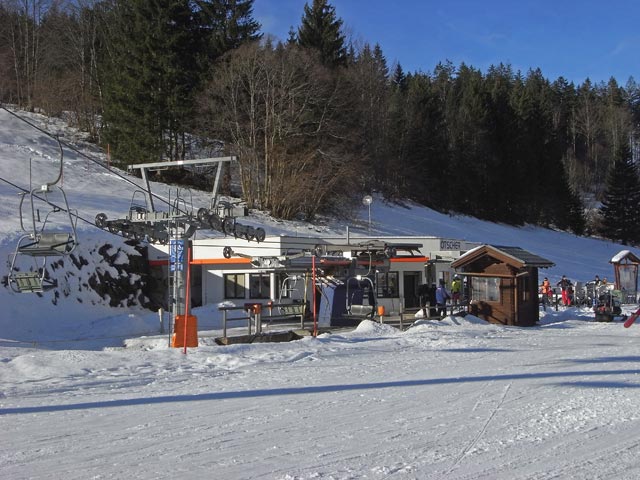 Talstation der Doppelsesselbahn Gro&szlig;er &Ouml;tscher, 847 m
