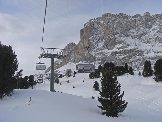 Sessellift Citt&agrave; dei Sassi (22. Dez.)