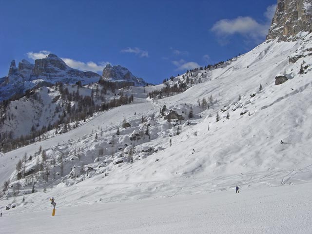 vom Skilift Stella Alpina Richtung S&uuml;dwesten (23. Dez.)