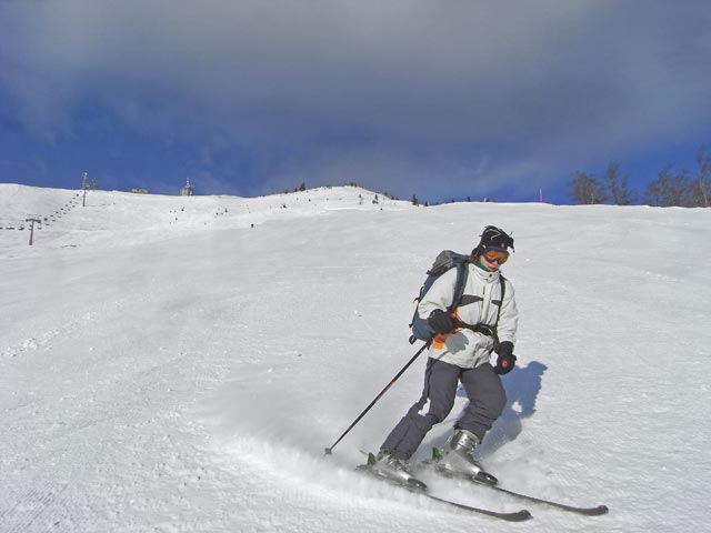 Daniela am Gipfelhang (1. J&auml;n.)