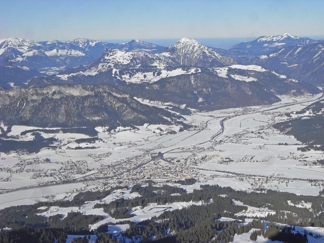 St. Johann in Tirol vom Kitzb&uuml;heler Horn aus (11. J&auml;n.)