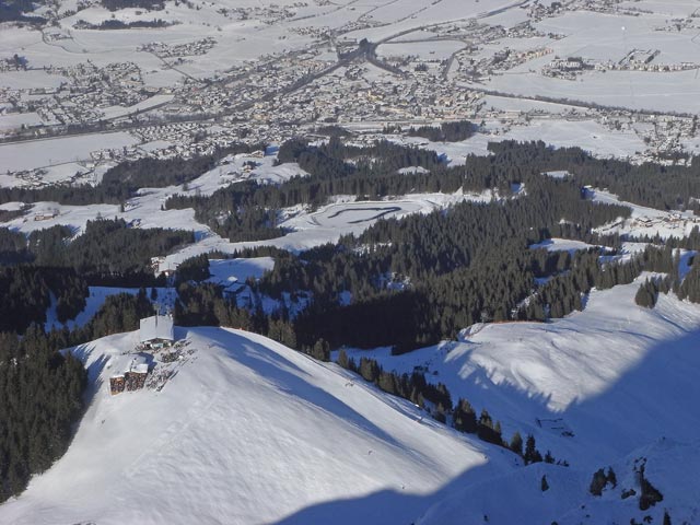 St. Johann in Tirol vom Kitzb&uuml;heler Horn aus (11. J&auml;n.)
