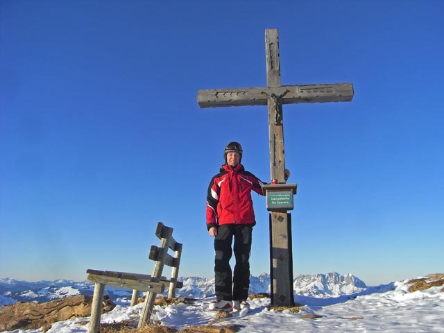 Ich am Pengelstein, 1.938 m (11. J&auml;n.)