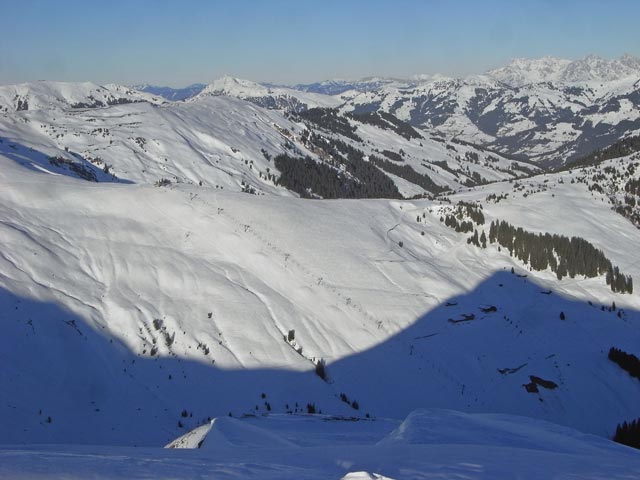 Sessellift Trattenbach vom Zweitausender aus (12. J&auml;n.)