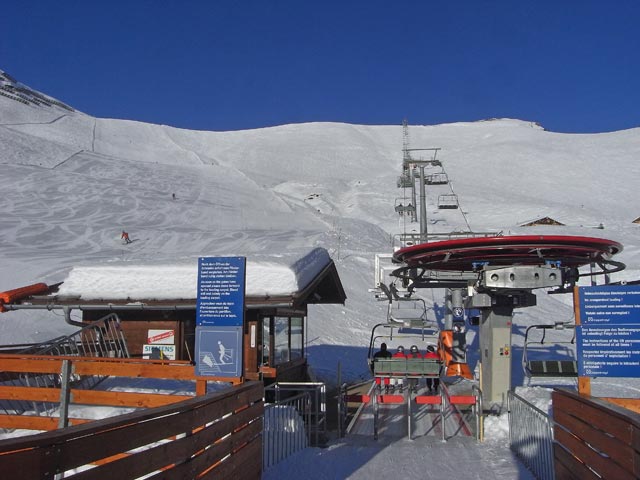 Talstation des Sessellifts Hochsaukaser (13. J&auml;n.)