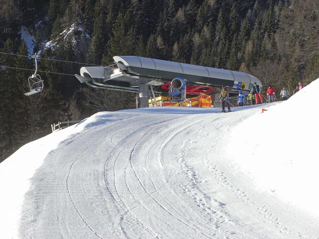 Bergstation der Salamander-Sessellbahn, 1.220 m