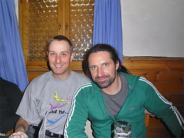 Ich und Alexander im Zwillingsgw&ouml;lb