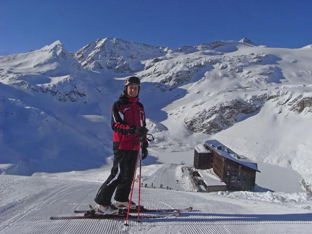 Ich auf der H&uuml;ttenliftabfahrt