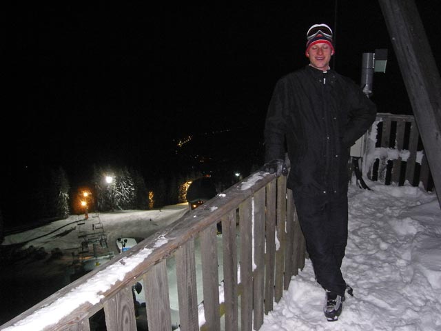 Michael auf der Millenniumswarte (25. Feb.)