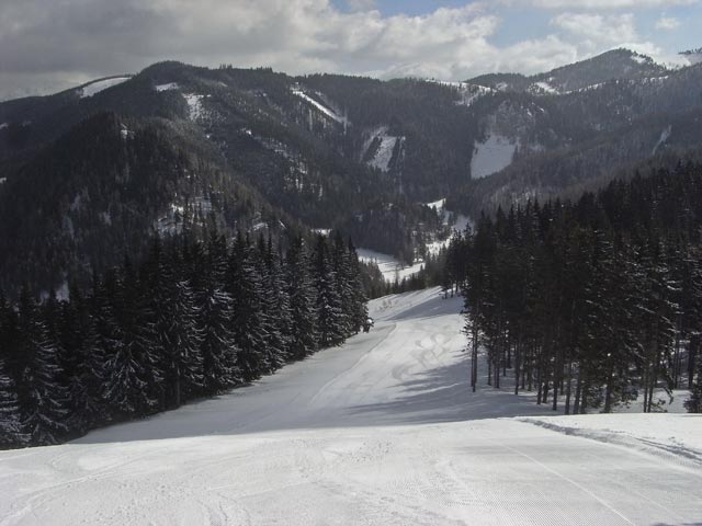 Abfahrt der Gaiberglifte