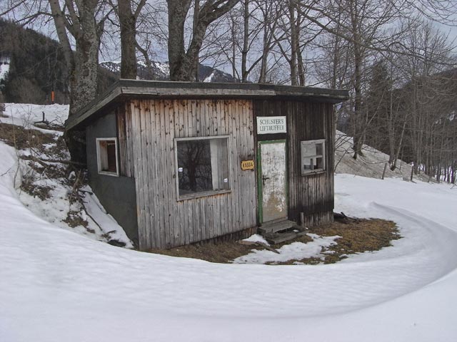 ehemalige Bergstation des Seeleitenlifts