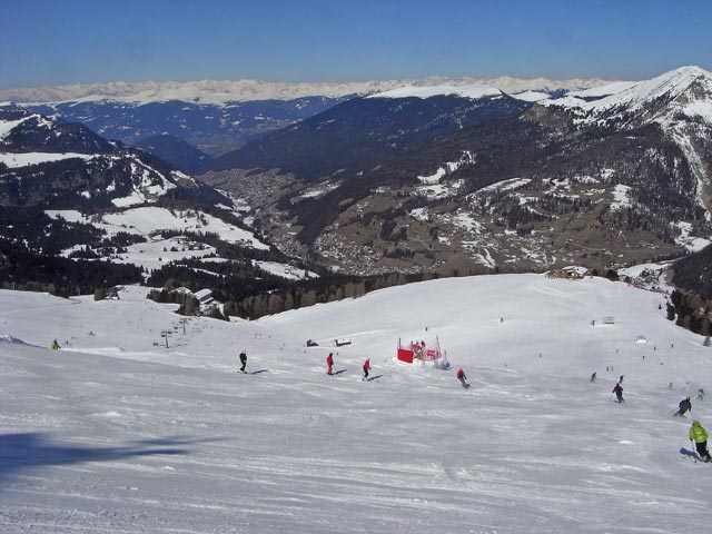 Abfahrt des Sessellifts Sochers/Ciampinoi (21. März)