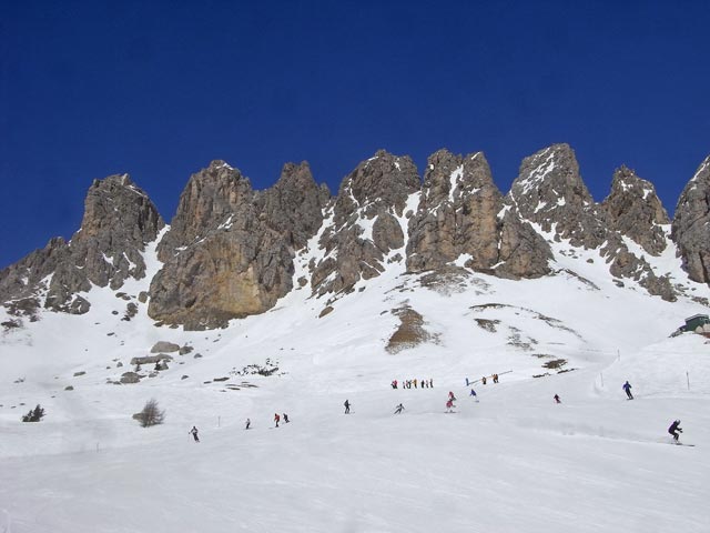Abfahrt des Sessellifts Val Setus (21. M&auml;rz)