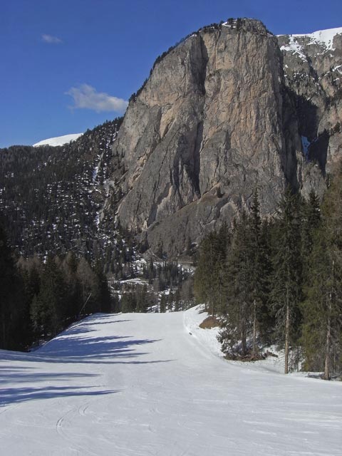 Abfahrt des Sessellifts Val (21. M&auml;rz)