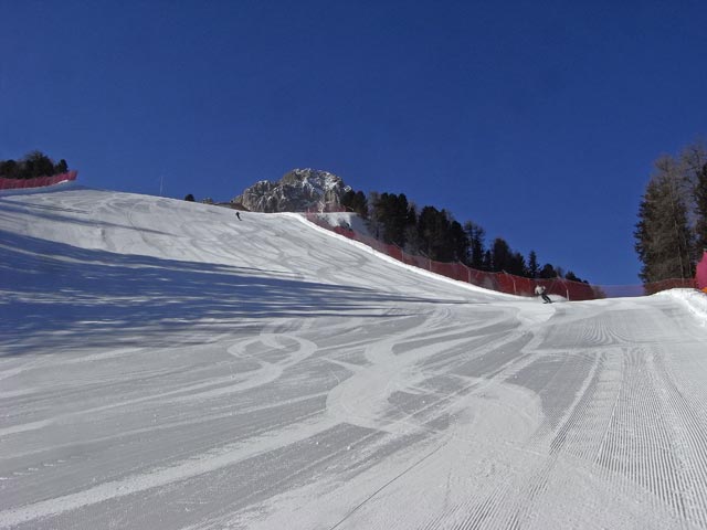 Abfahrt der Umlaufbahn Ciampinoi (22. M&auml;rz)