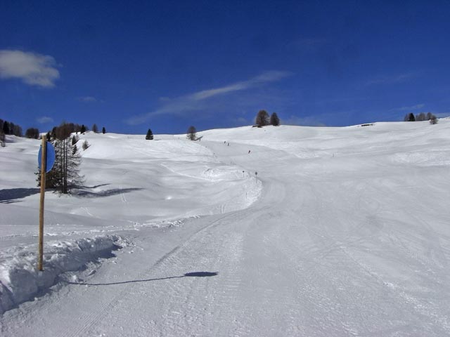 Abfahrt vom Pralongia nach Armentarola (22. März)