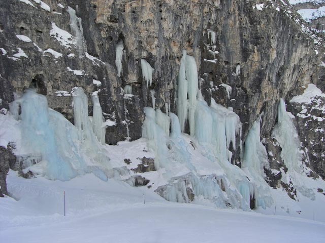 Abfahrt vom Lagazuoi nach Armentarola (22. M&auml;rz)