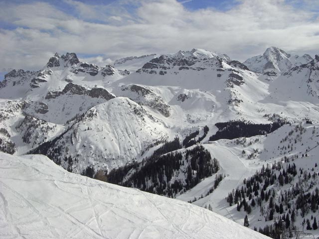 vom Bec de Roces Richtung S&uuml;den (22. M&auml;rz)