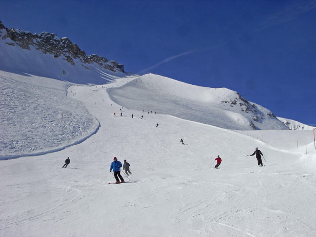 Abfahrt der Seilbahn Serauta-P.Rocca (23. M&auml;rz)