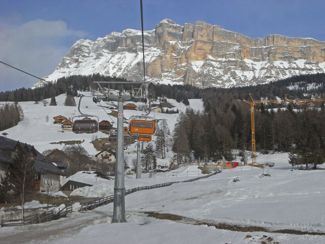 Sessellift Santa Croce (23. M&auml;rz)