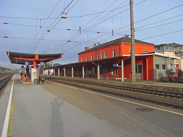 Bahnhof Kapfenberg, 509 m (14. März)