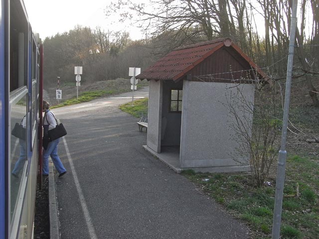 Haltestelle M&uuml;hling an der Erlauf