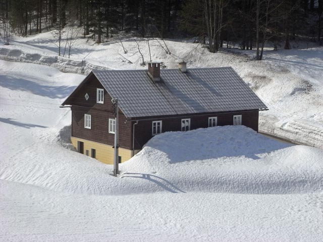 neben der Doppelsesselbahn Gro&szlig;er &Ouml;tscher