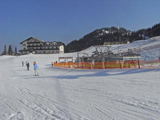 Talstation der 4er Sessellifte H&auml;sing und Almlift