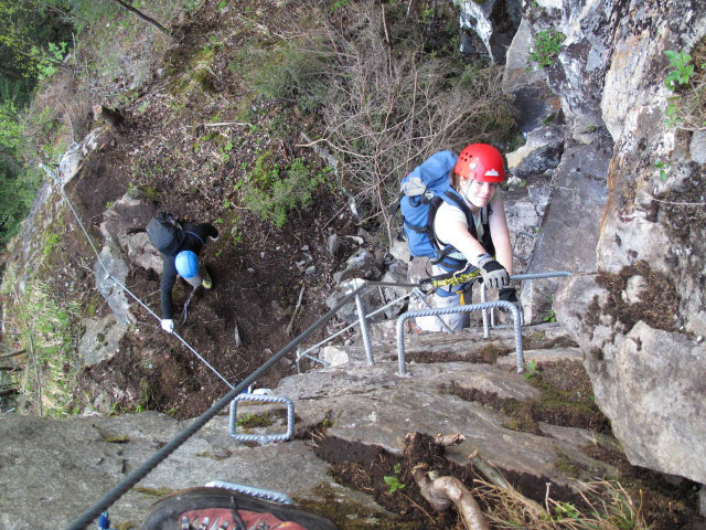 Frank und Daniela in der Neu-Ginzlingwand