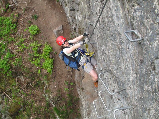 Daniela in der Schl&uuml;ssselstelle