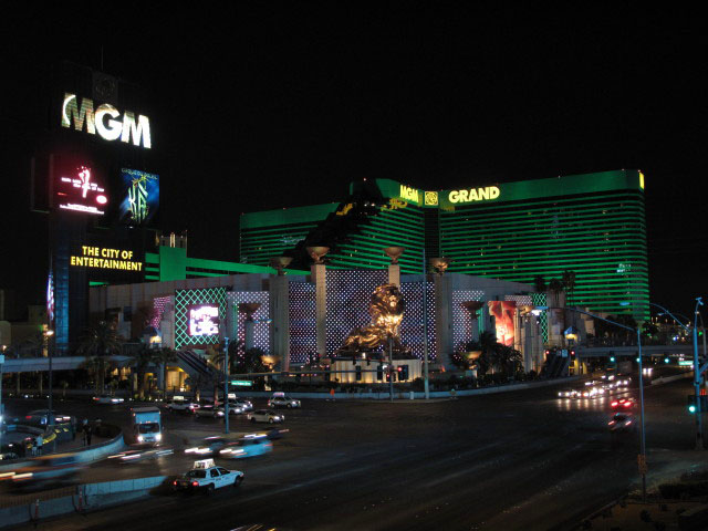 Hotel MGM Grand in Las Vegas (4. Mai)