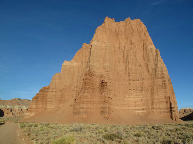 Ich beim Temple of the Sun im Capitol Reef National Park (14. Mai)
