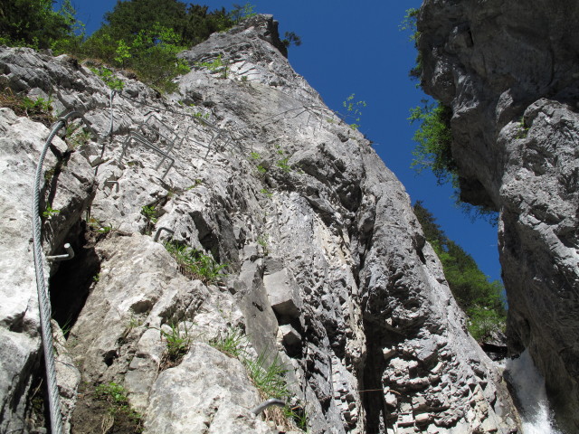 Rongg-Wasserfall-Klettersteig