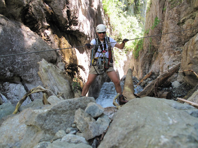 Röbischlucht-Klettersteig: Ich
