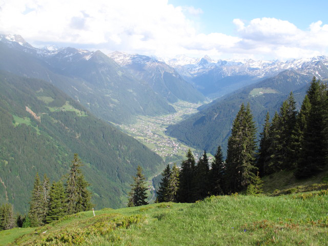 St. Gallenkirch vom Horaweg aus