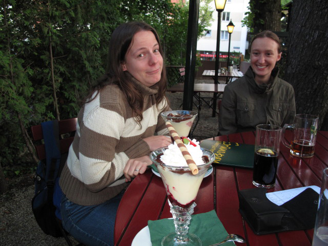 Daniela und Carmen in Plachutta's Gr&uuml;nspan