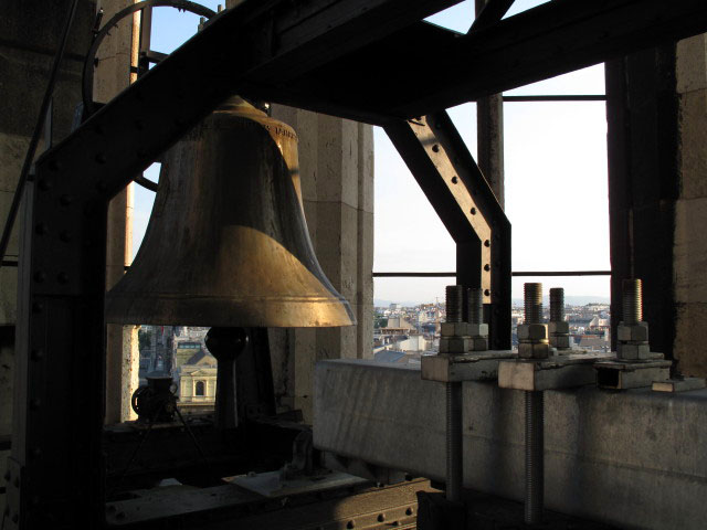 Glocke im S&uuml;dturm der Votivkirche