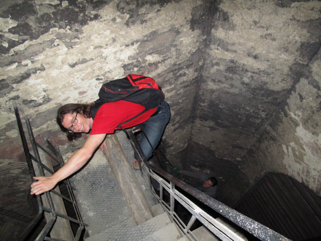 Reinhard im S&uuml;dturm der Pfarrkirche Breitenfeld