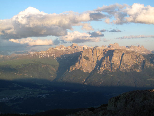 Dolomiten vom Rittner Horn aus (11. Juni)