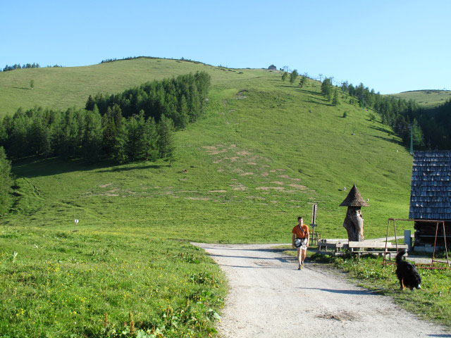 Andreas und Dario auf der B&uuml;rgeralm